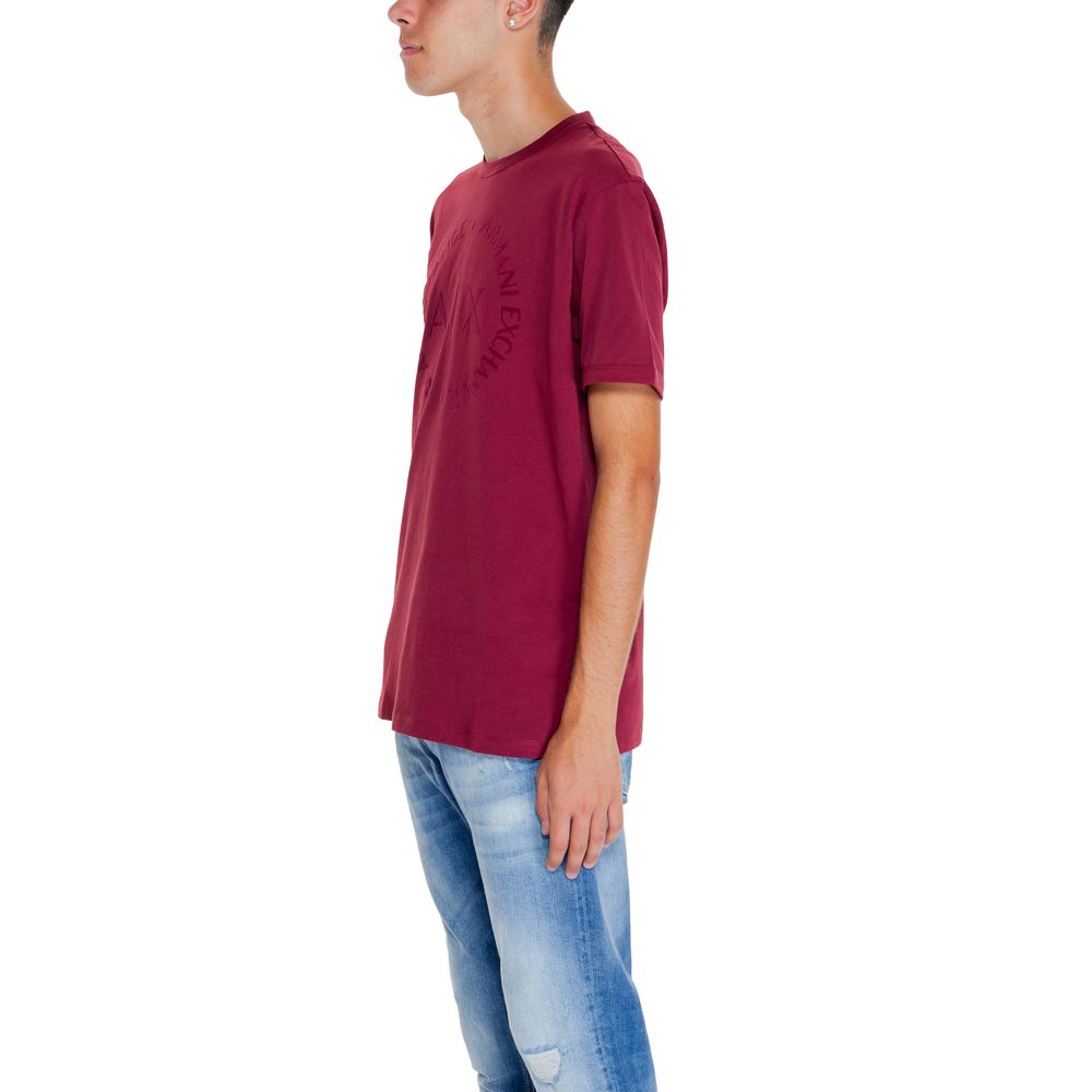 Armani Exchange Bordeaux Cotton Clothing