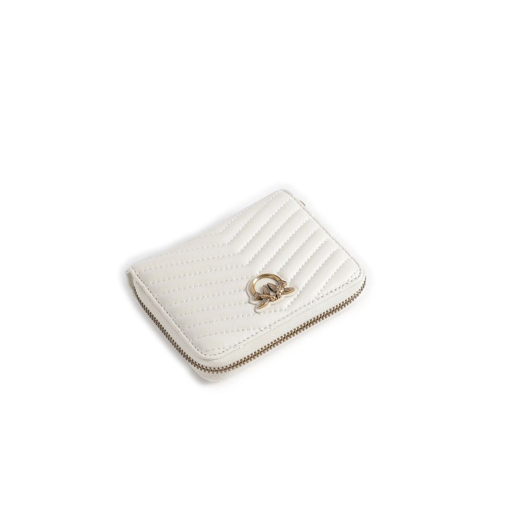 PINKO White Leather Wallet