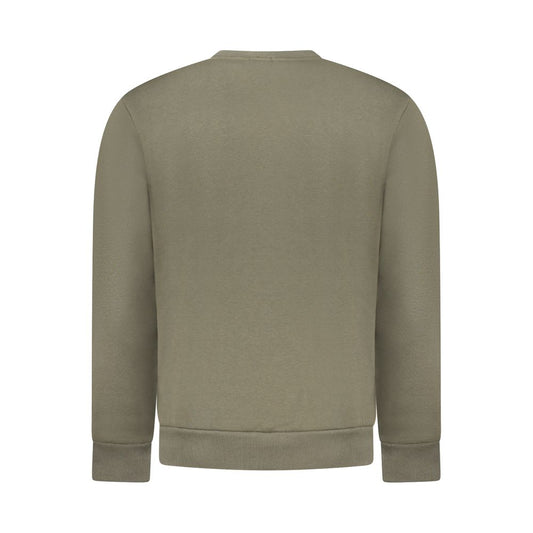 Rifle Green Cotton Men Sweater