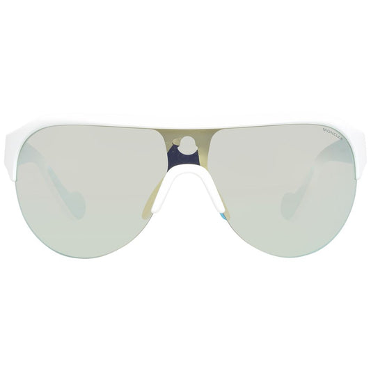 Moncler White Unisex Sunglasses