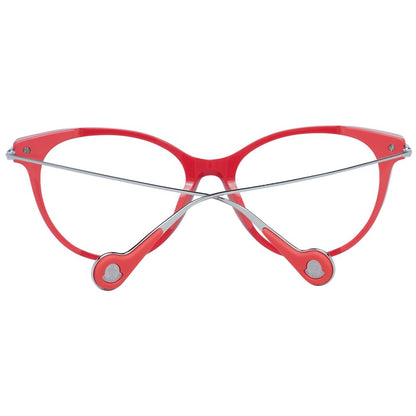 Moncler Red Women Optical Frames