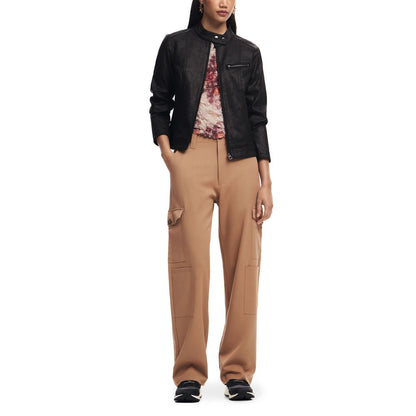 Desigual Beige Polyester Jeans & Pant