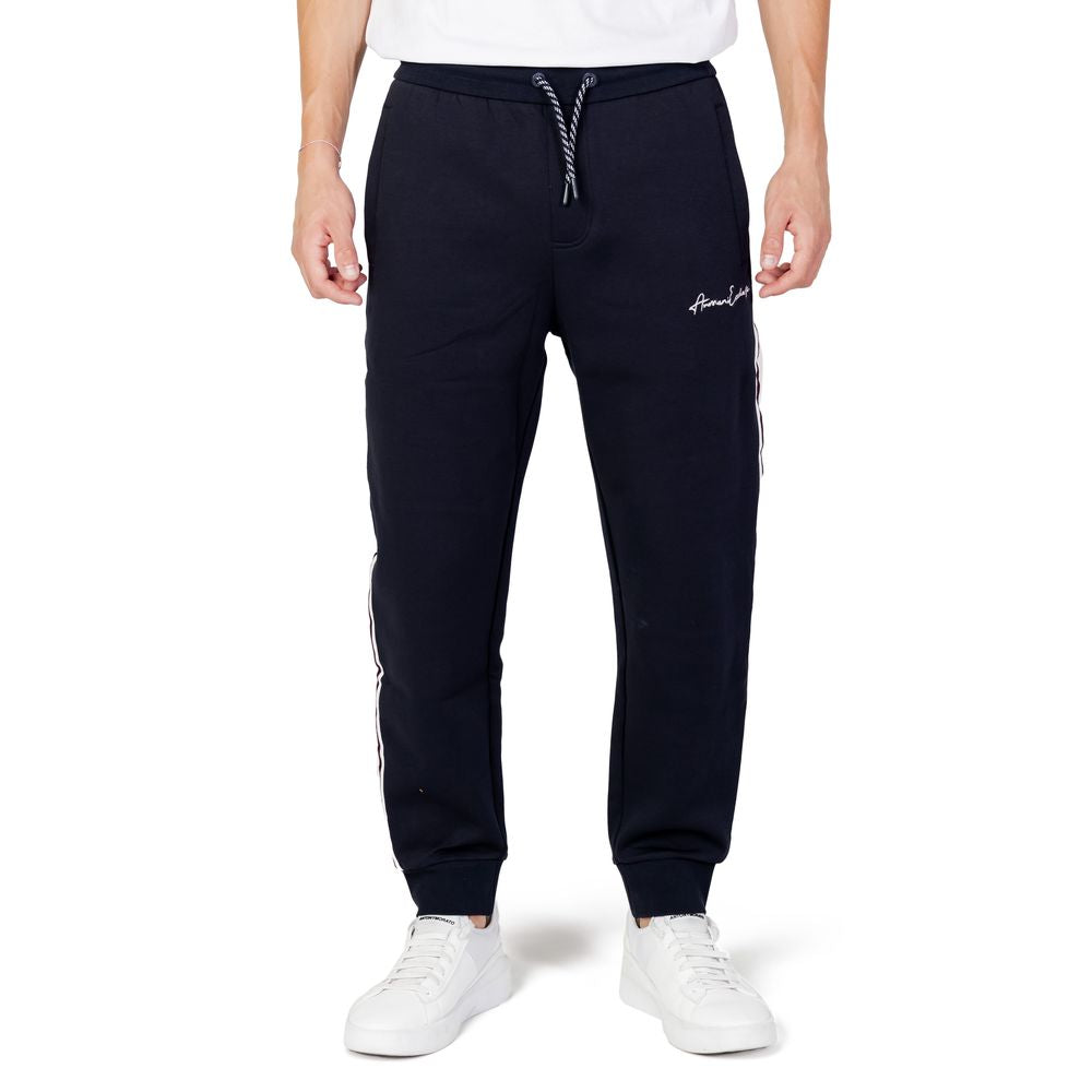 Armani Exchange Blue Cotton Jeans & Pant