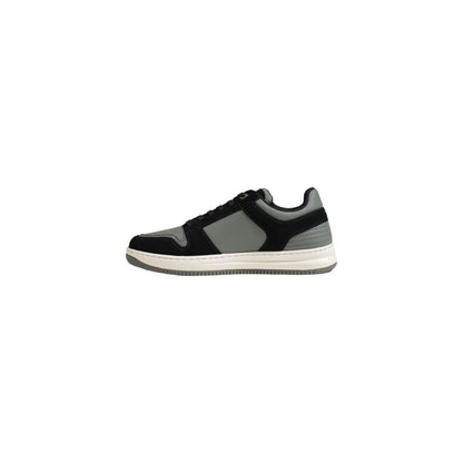 EA7 Emporio Armani Green Polyester Athletic Sneakers
