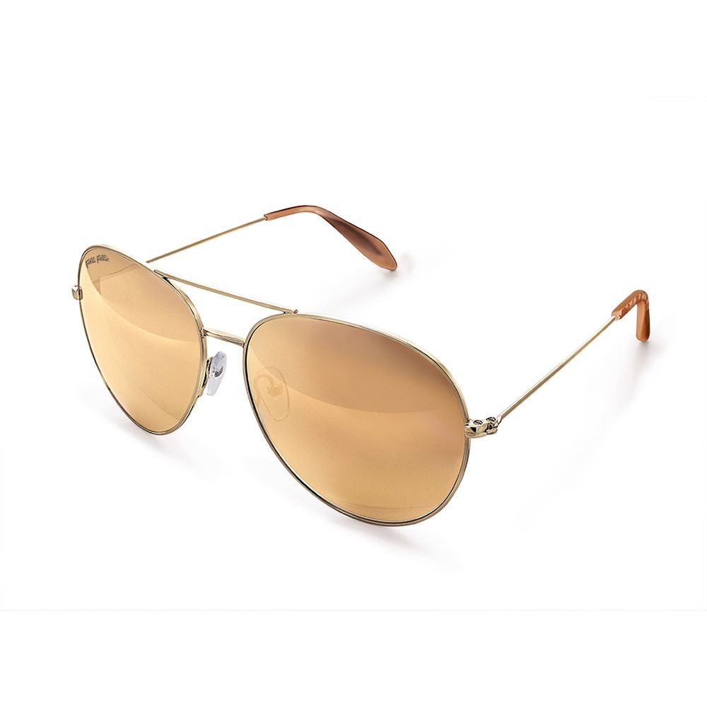 Folli Follie Gold Metal Sunglasses