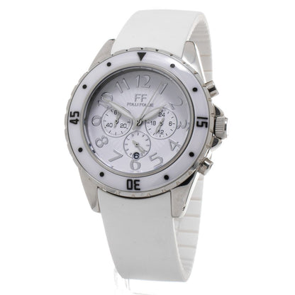 Folli Follie White Synthetic Sport Watch