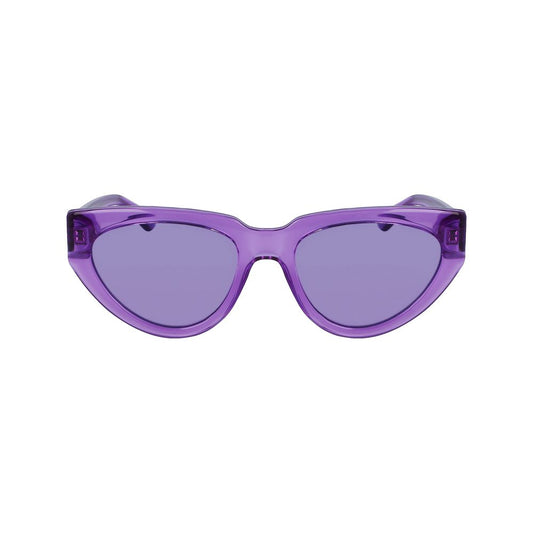 Karl Lagerfeld Purple Injected Sunglasses