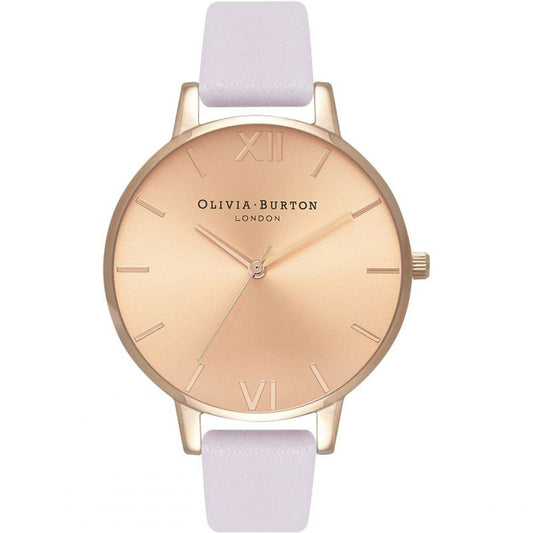 Olivia Burton Purple Synthetic Leather Watch