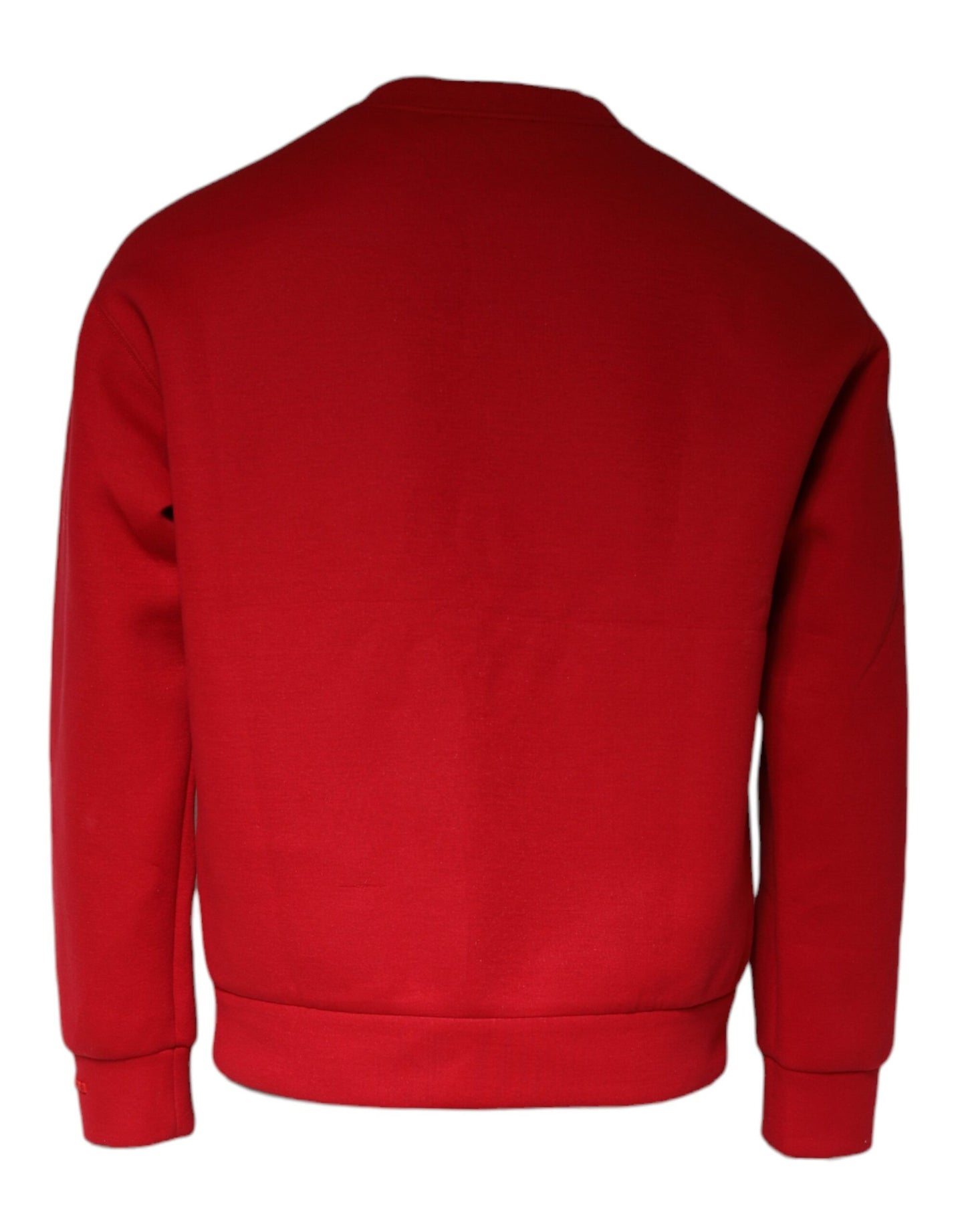 Dolce & Gabbana Maroon DG Logo Cotton Sweatshirt Sweater