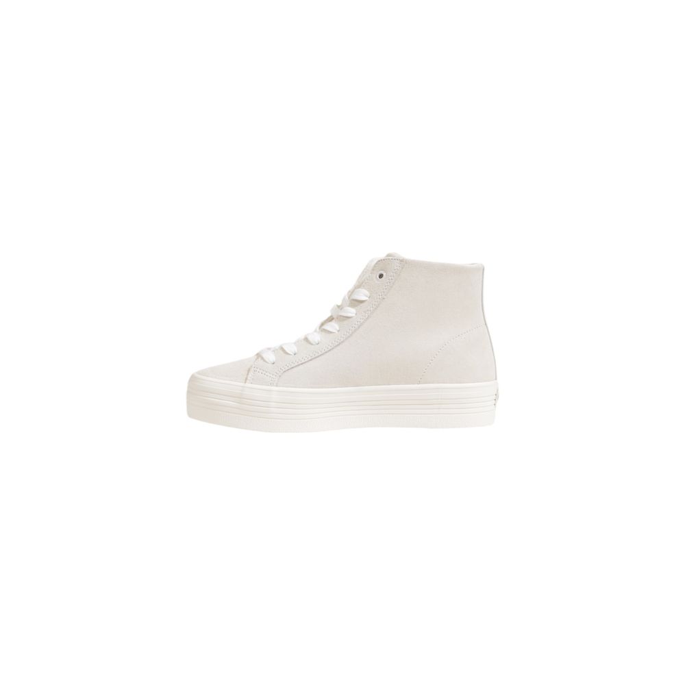 Calvin Klein Jeans Beige Suede Leather Sneaker