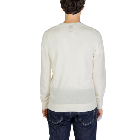 Calvin Klein Cream Recycled Wool Sportswear