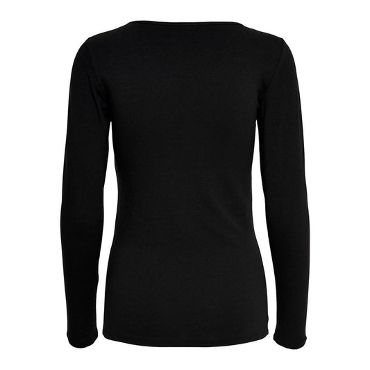 Only Black Cotton Long Sleeve