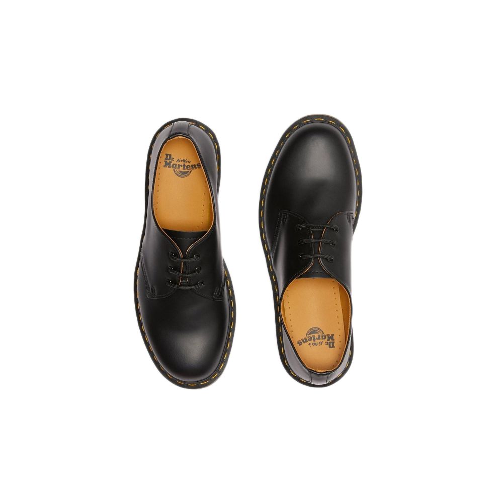 Dr. Martens Black Leather Platform Pumps