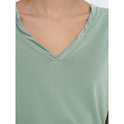 Only Green Tencel Tops & T-Shirt