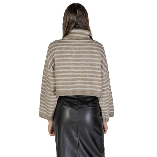 Only Beige Marabou Sweater