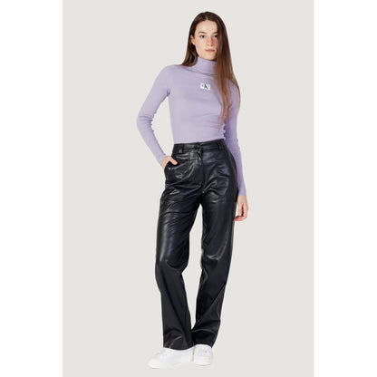 Calvin Klein Jeans Black Recycled Polyester Pant