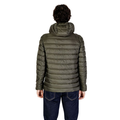 Gianni Lupo Bicolor Polyamide Coat