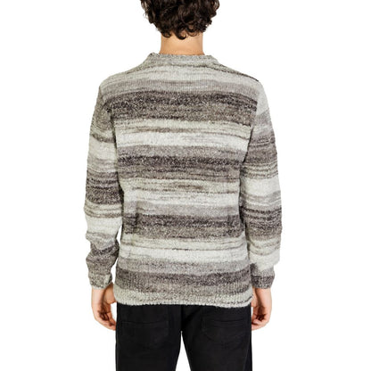Gianni Lupo Gray Polyacrylic Sweatshirt