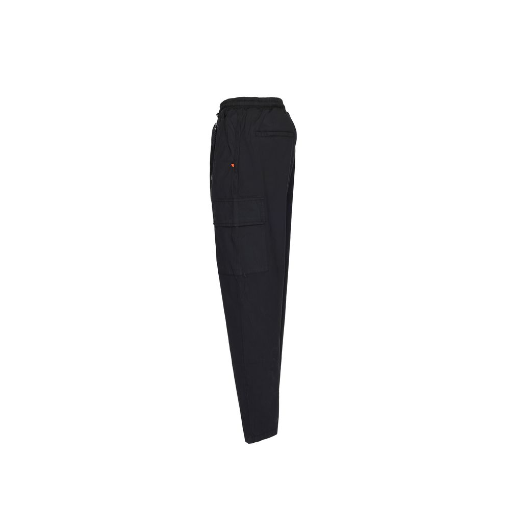 Gianni Lupo Black Cotton Jeans & Pant