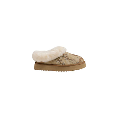 Alviero Martini Prima Classe Beige Fabric Ankle Boots