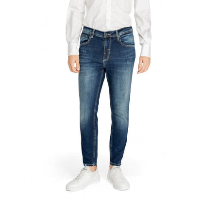 Antony Morato Blue Cotton Jeans & Pant