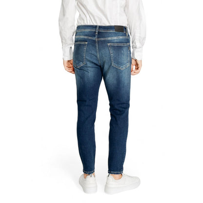 Antony Morato Blue Cotton Jeans & Pant