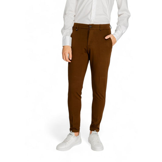 Antony Morato Brown Viscose Pant