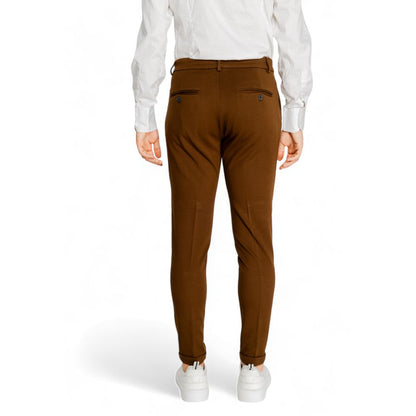 Antony Morato Brown Viscose Pant