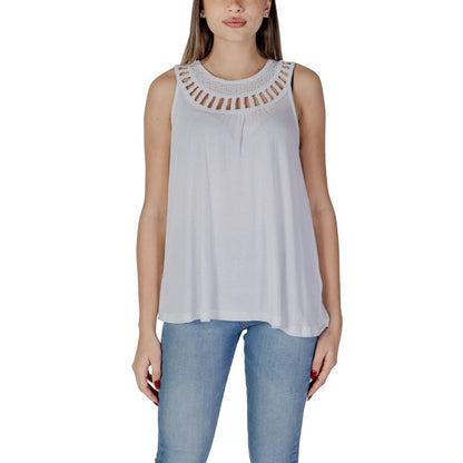 B.Young White Viscose Tops & T-Shirt