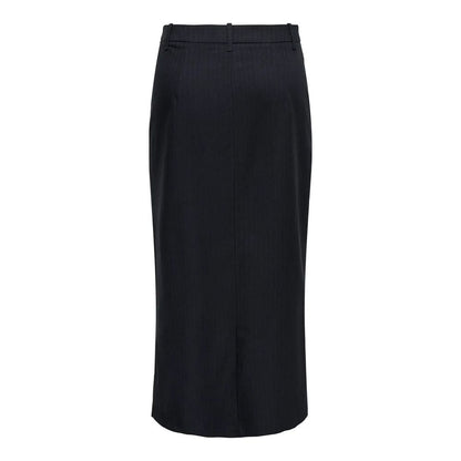 Jacqueline De Yong Gray Polyester Skirt