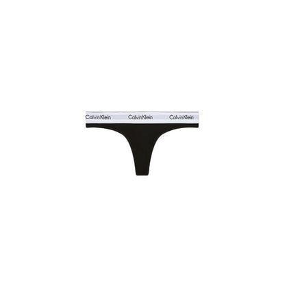 Calvin Klein Underwear Black Cotton Pantie