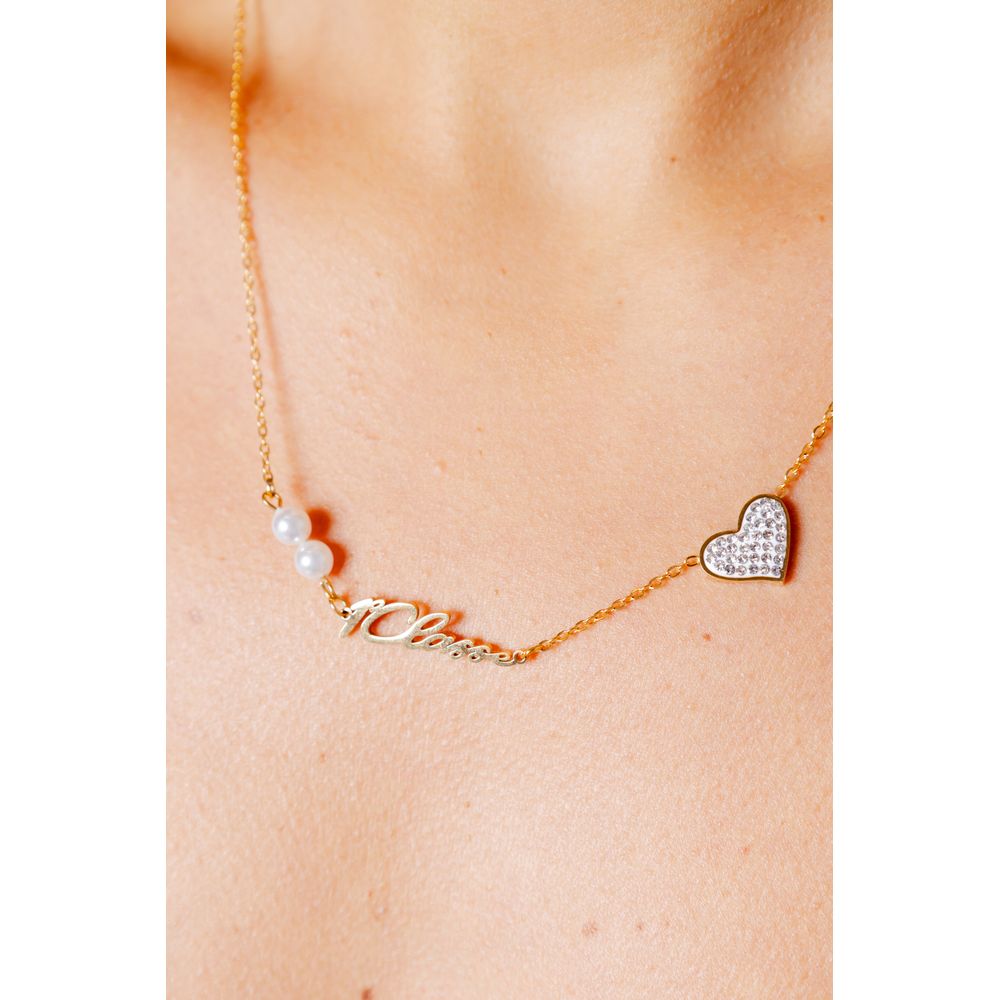 Alviero Martini Prima Classe Gold Stainless Steel Necklace