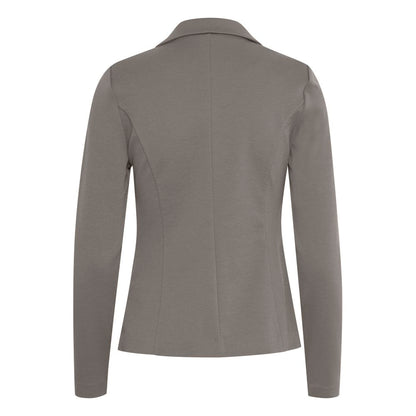 ICHI Beige Polyester Blazer