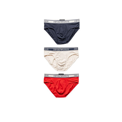 Emporio Armani Underwear Red Cotton Briefs