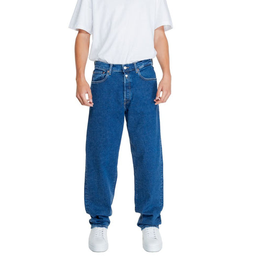 Replay Blue Cotton Jeans & Pant