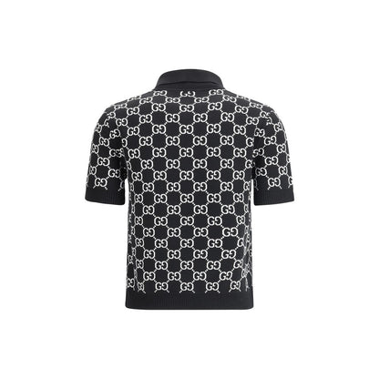 Gucci GG wool jacquard Polo Top