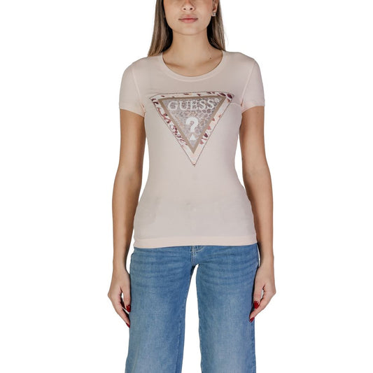 Guess Multicolor Cotton Tops & T-Shirt