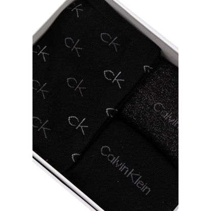 Calvin Klein Black Cotton Socks