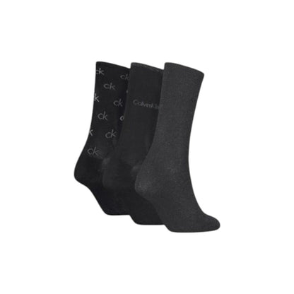 Calvin Klein Black Cotton Socks