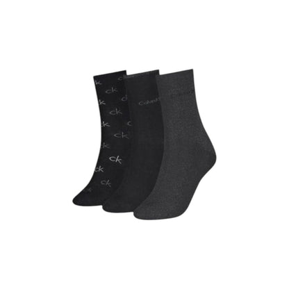 Calvin Klein Black Cotton Socks
