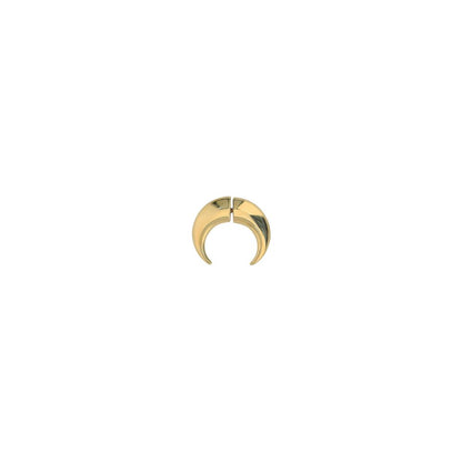 Marine Serre Gold Brass Earrings