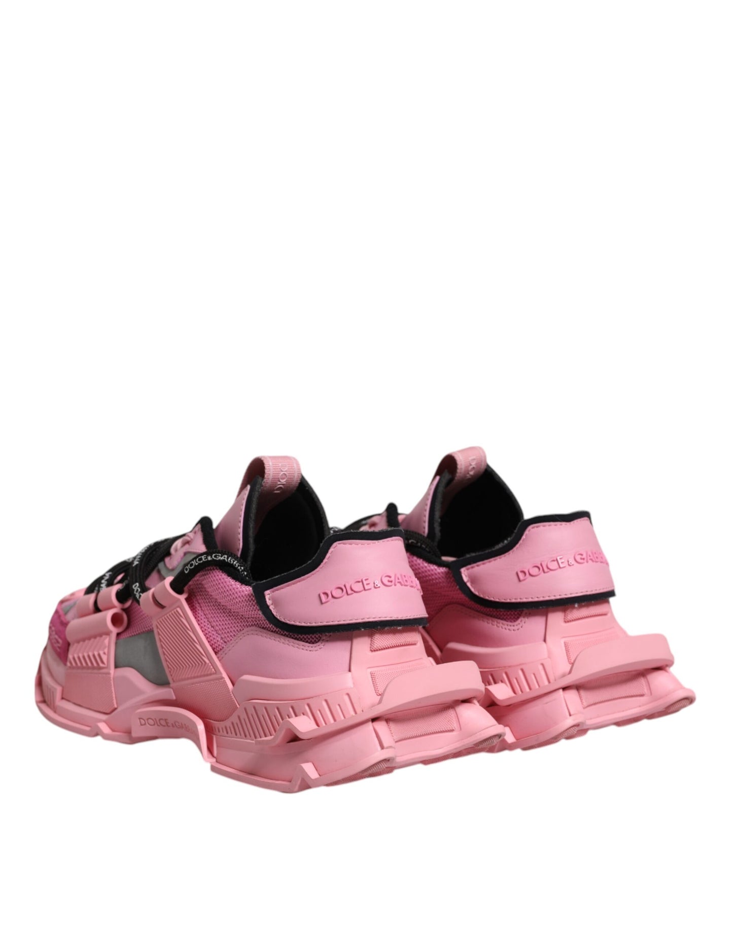 Dolce & Gabbana Pink Low Top Space Women Sneakers Shoes