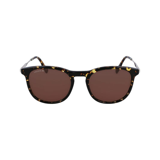 Lacoste Brown Acetate Sunglasses