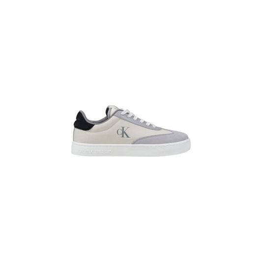 Calvin Klein Jeans Cream Recycled Cotton Sneaker