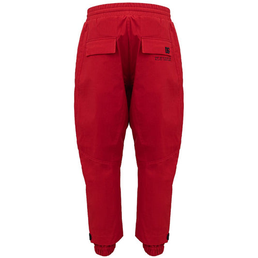 Dolce & Gabbana Red Polyamide Jeans & Pant