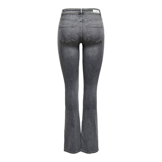 Only Gray Cotton Slim Fit Jean
