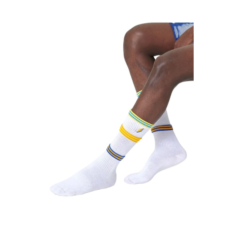 Happy Socks White Cotton Socks
