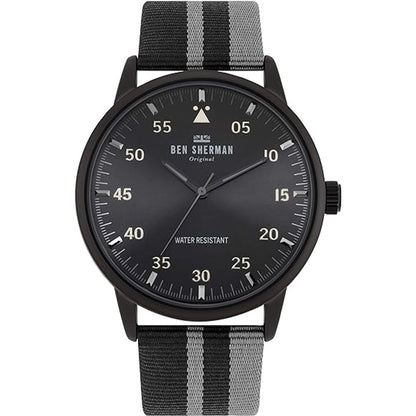 Ben Sherman Gray Fabric Bracelet Watch