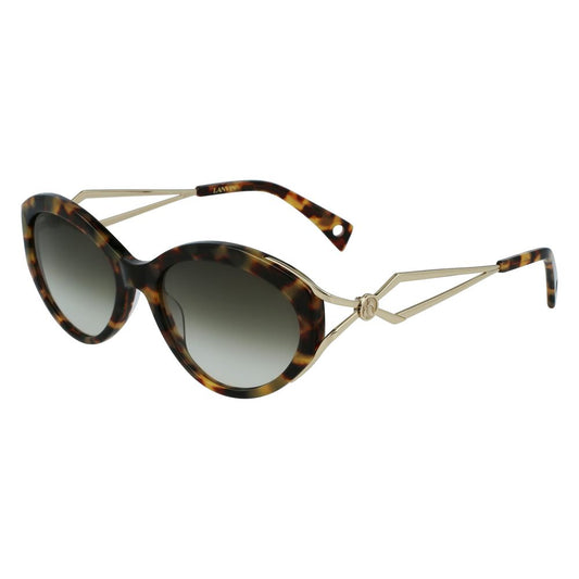 Lanvin Brown Acetate Sunglasses