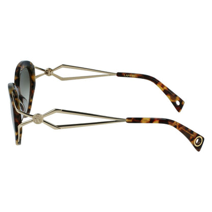 Lanvin Brown Acetate Sunglasses